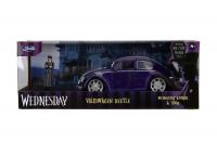 Wednesday auto 1972 VW Beetle 1:24 a figurka Wednesday